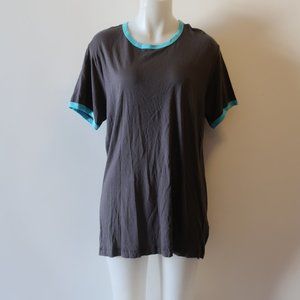 SPLENDID MILLS GREY AQUA T-SHIRT M *